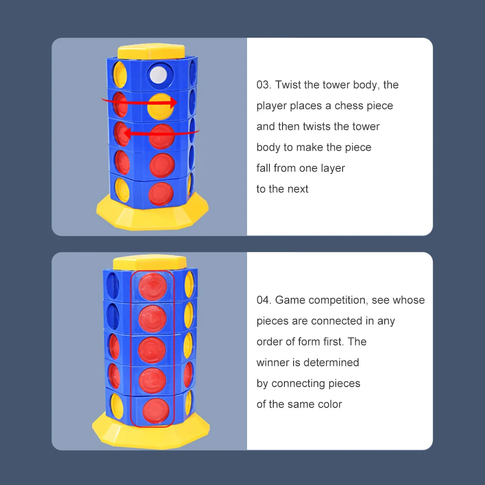 3D Connect-in-a-Row Strategy Game