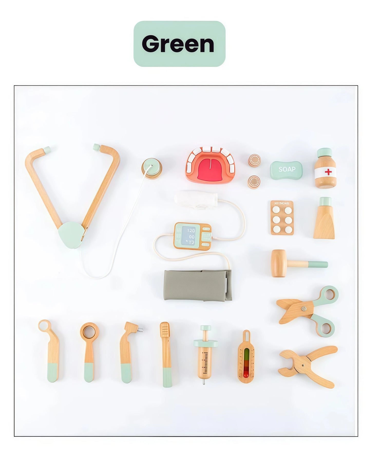 Wooden Doctor Kit