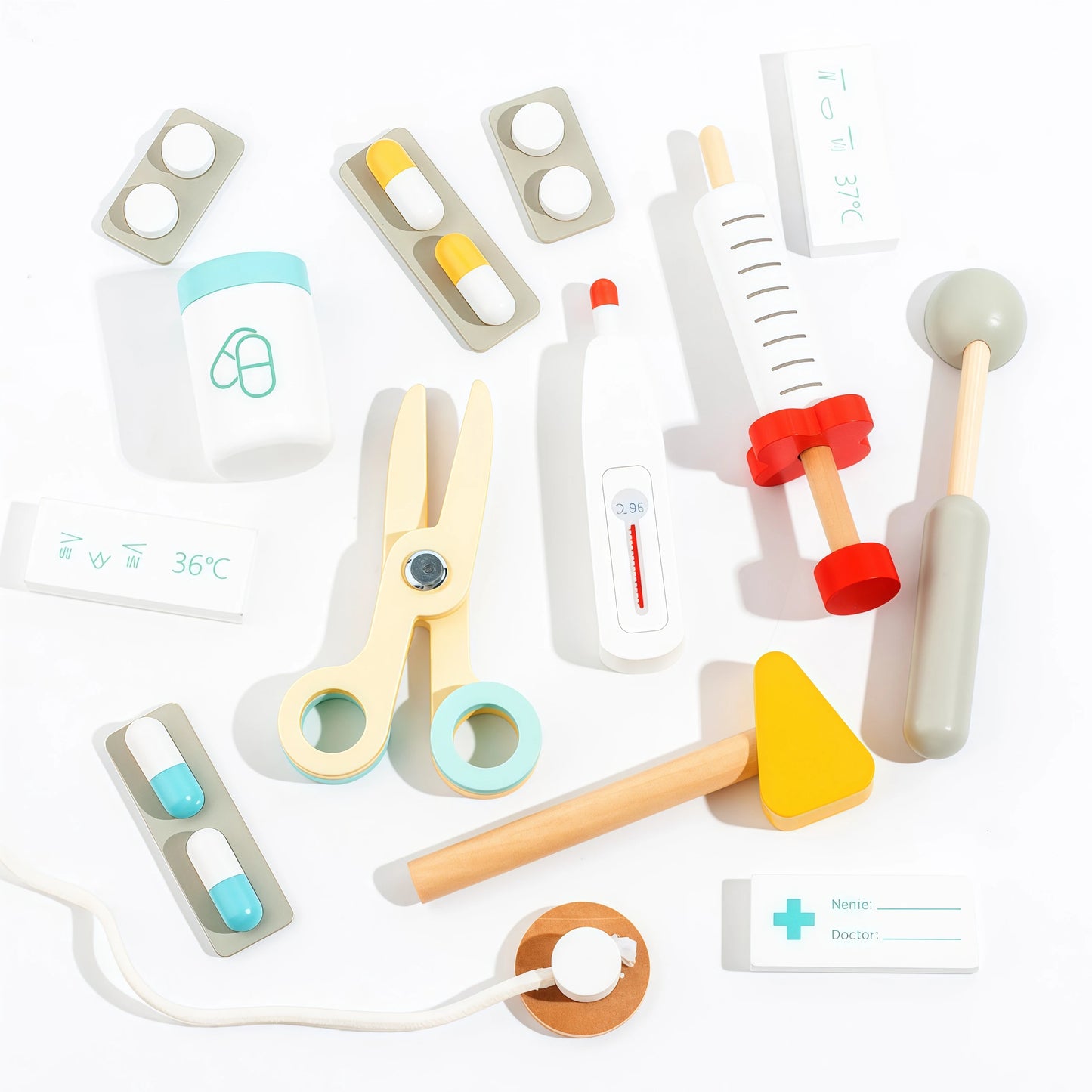 Wooden Doctor Kit