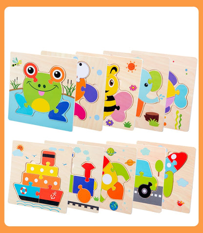 Wooden Tangram Puzzle