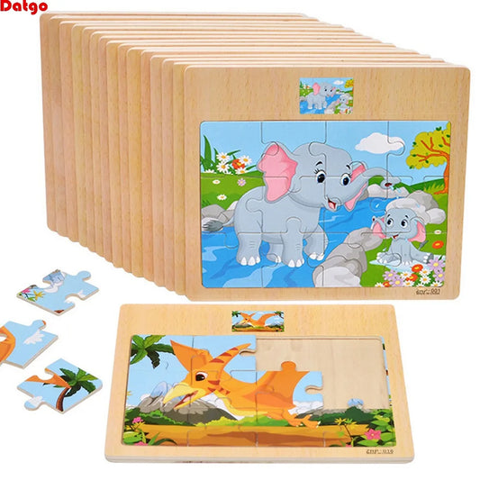Wooden Figure Puzzles