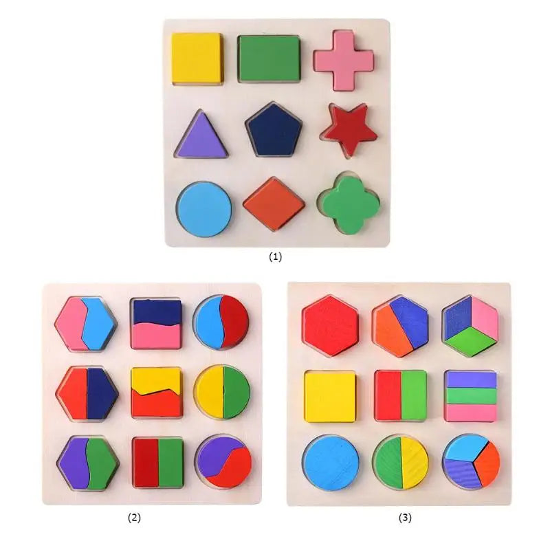 Montessori Shape Blocks