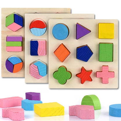 Montessori Shape Blocks