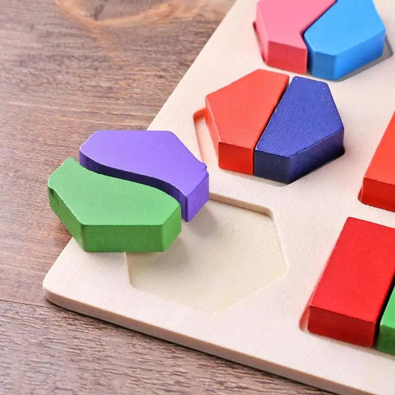 Montessori Shape Blocks
