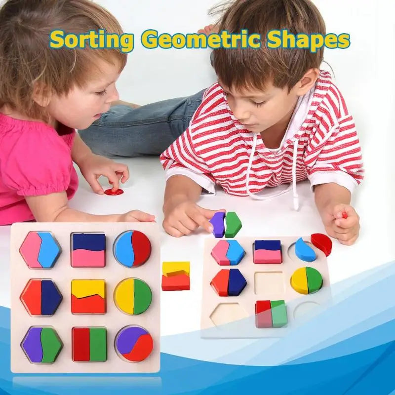 Montessori Shape Blocks