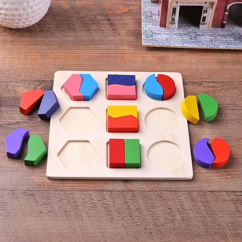 Montessori Shape Blocks