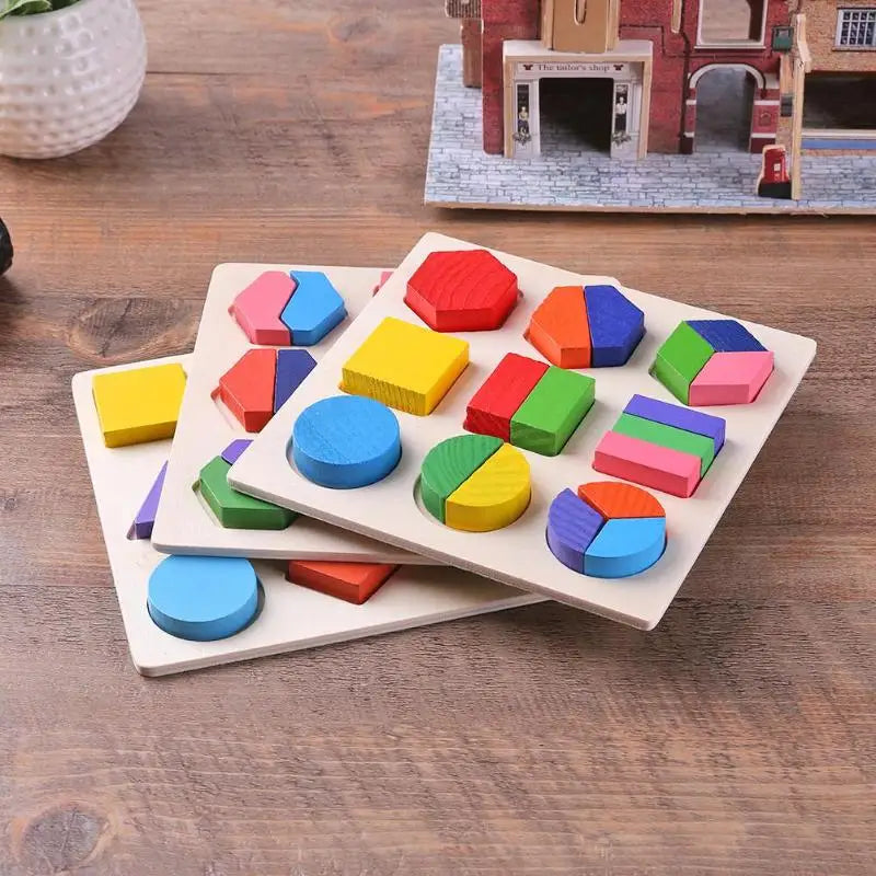 Montessori Shape Blocks
