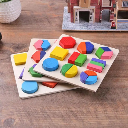 Montessori Shape Blocks