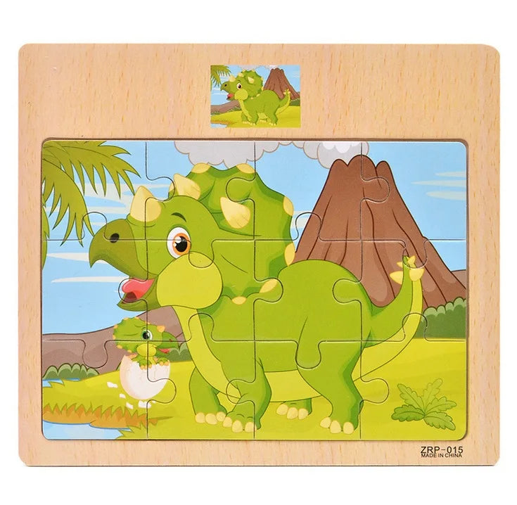 Wooden Figure Puzzles