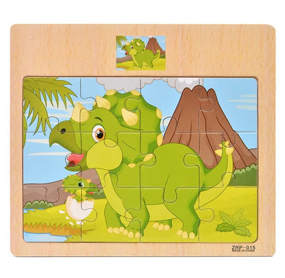 Wooden Figure Puzzles