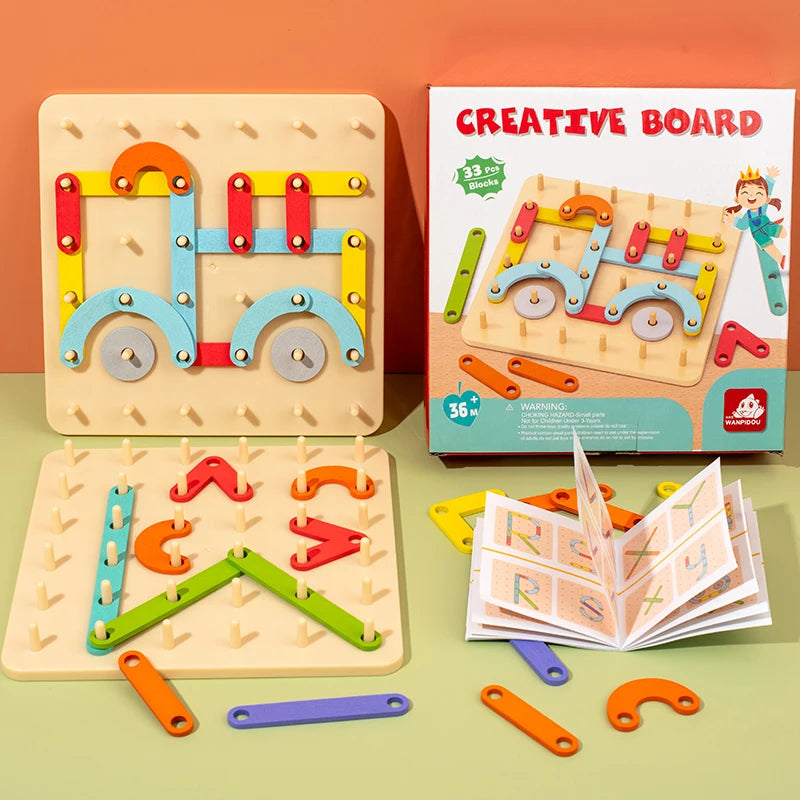 Montessori Peg Board