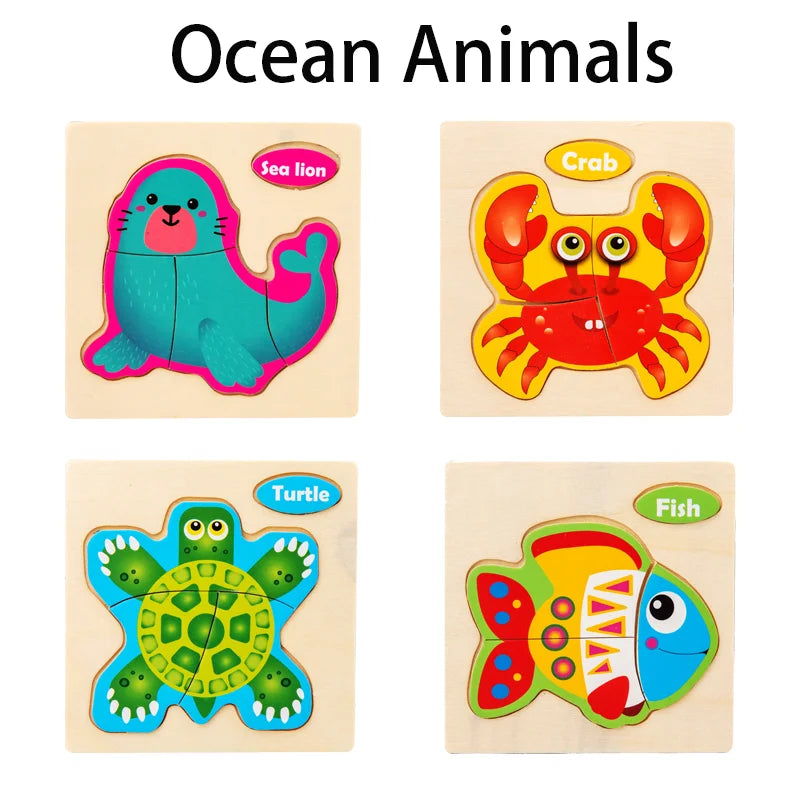 Wooden Animal Puzzle