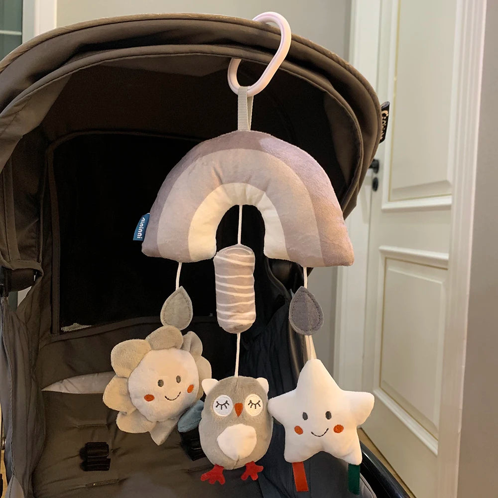 Plush Animal Baby Rattle Toy