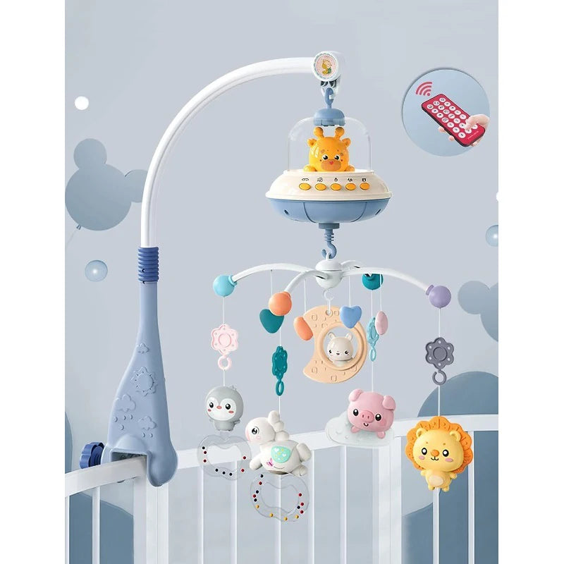 Musical Baby Crib Mobile with Lights & Projection
