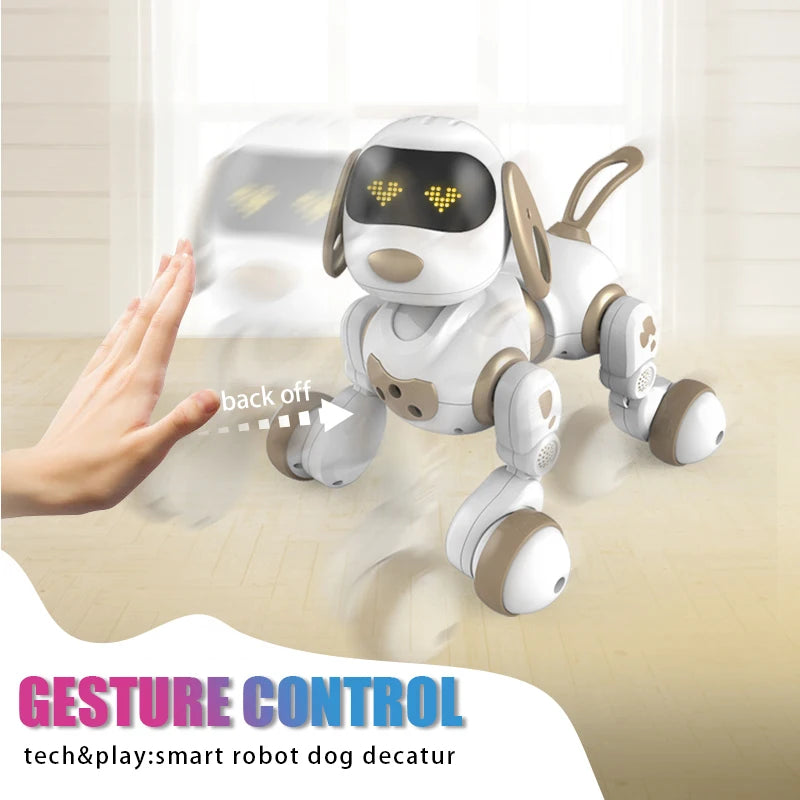 Smart RC Robot Dog – Interactive Stunt Toy with Voice Control, Music & Touch Sensors