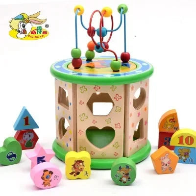 Wooden Preschool Skill Box