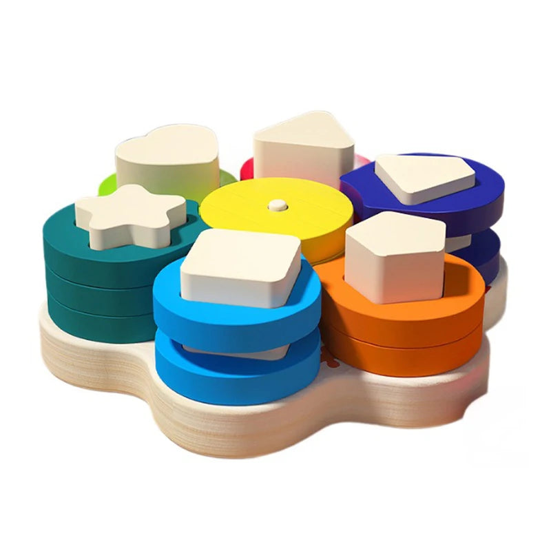 Montessori Wooden Blocks