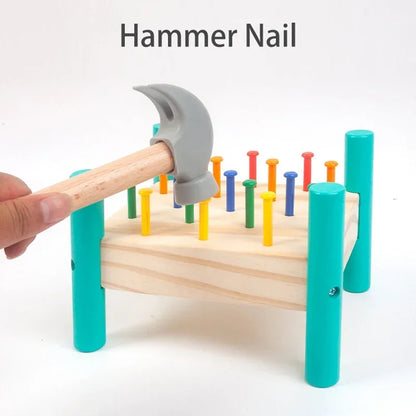 Wooden Hammer Learning Toy