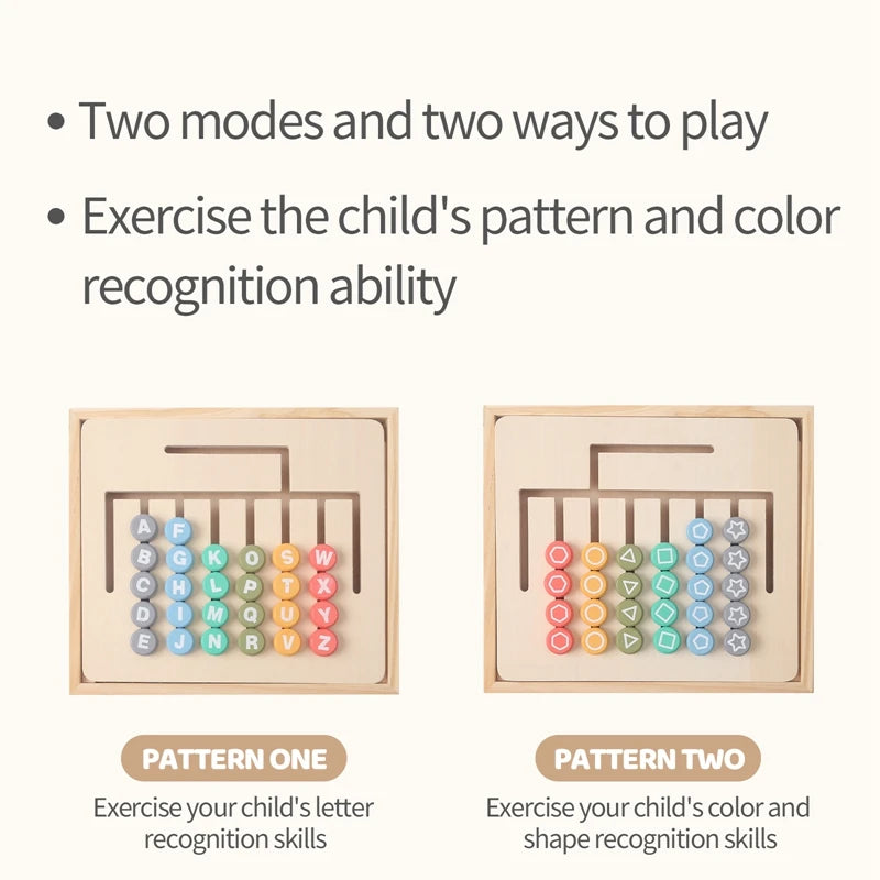 Montessori Wooden Learning Board