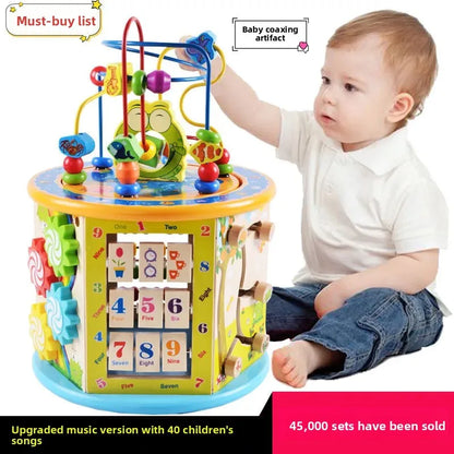 Wooden Preschool Skill Box