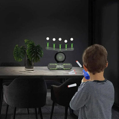 Kids Floating Target Shooting Set – Glow-in-the-Dark Electric Hover Game