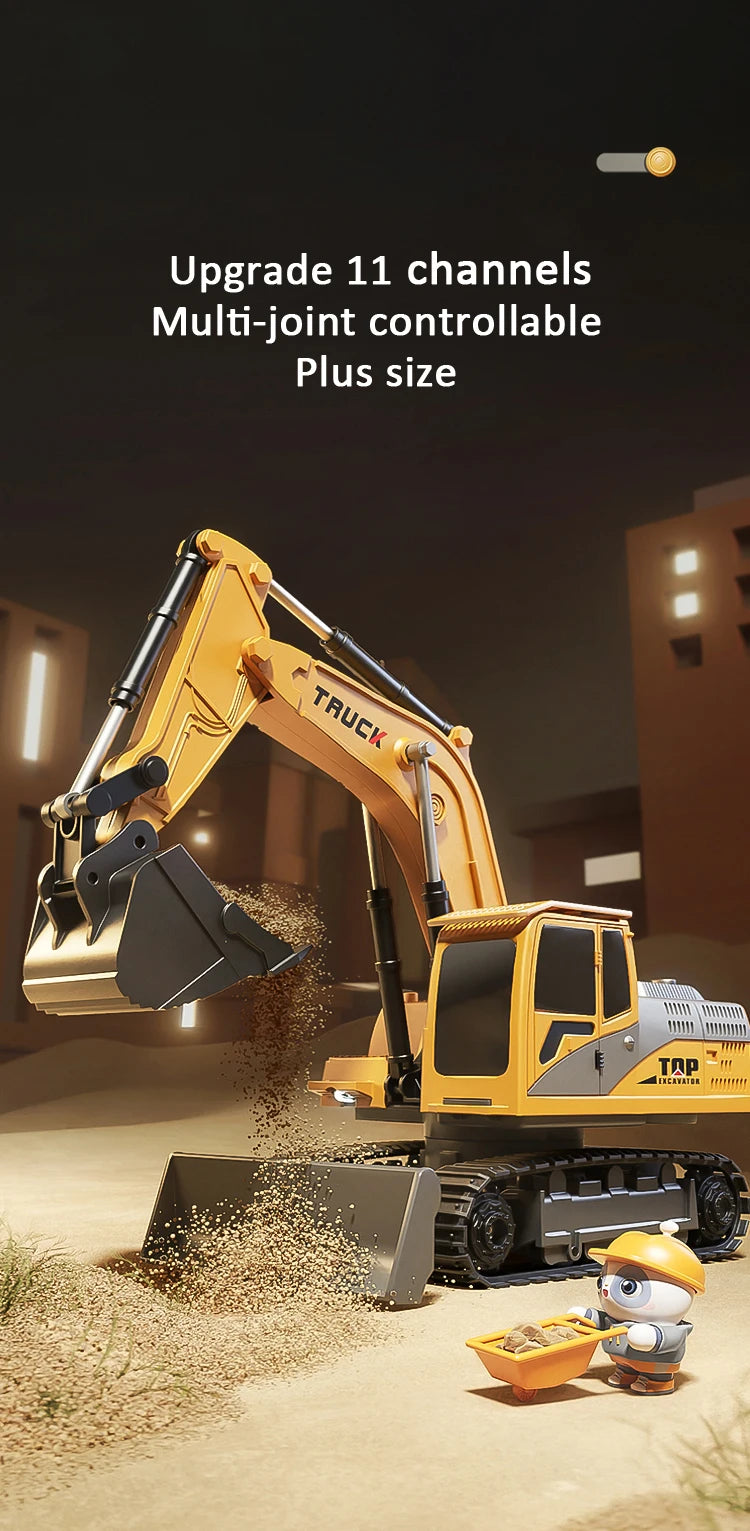 RC Excavator Toy