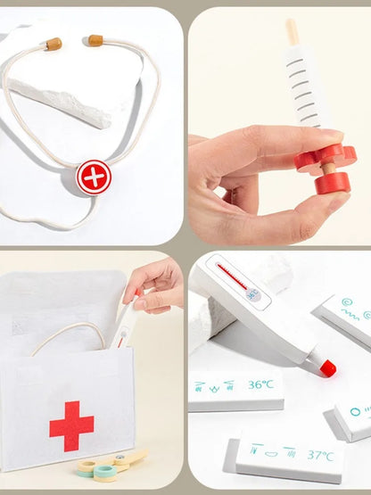 Wooden Doctor Kit