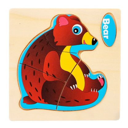 Wooden Animal Puzzle