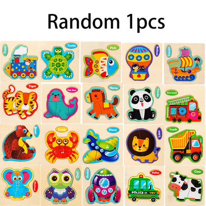 Wooden Animal Puzzle