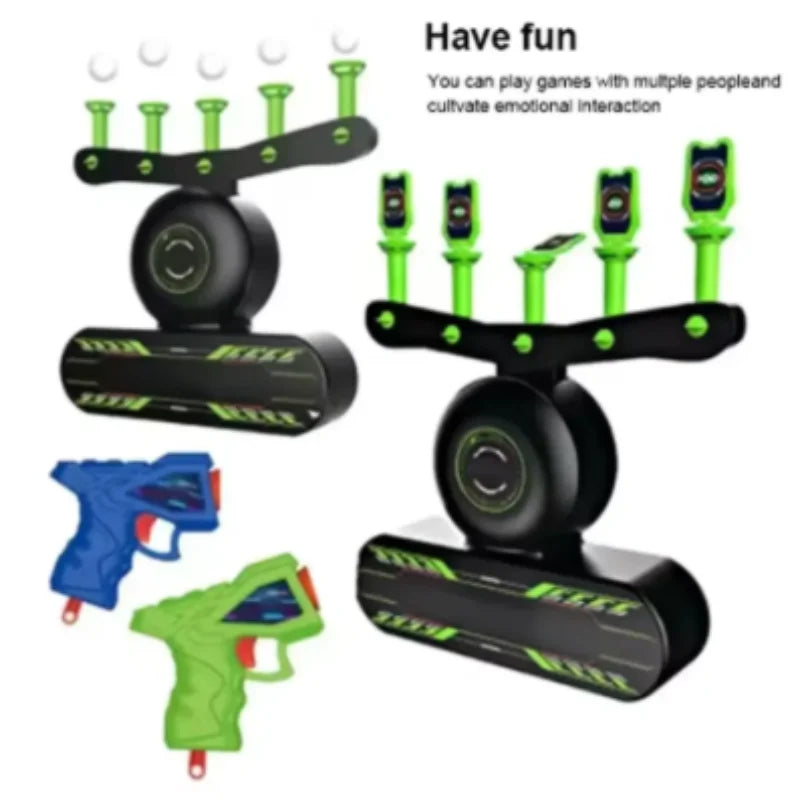 Kids Floating Target Shooting Set – Glow-in-the-Dark Electric Hover Game