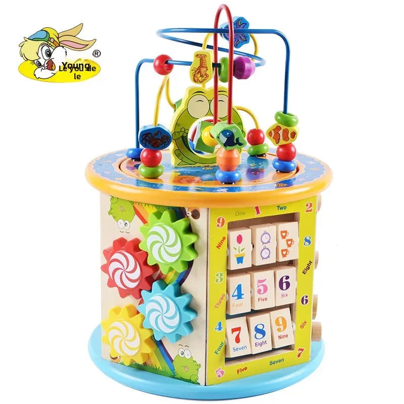 Wooden Preschool Skill Box