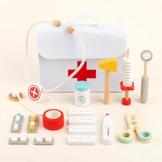 Wooden Doctor Kit