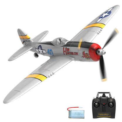 RC Spitfire Fighter Plane – 4CH Remote Control Warbird with Aerobatic Mode