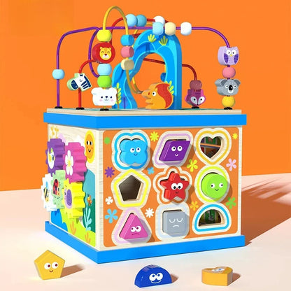 Wooden Preschool Skill Box