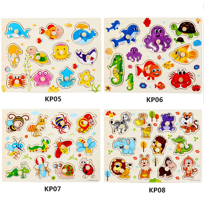 Montessori Grab Puzzle