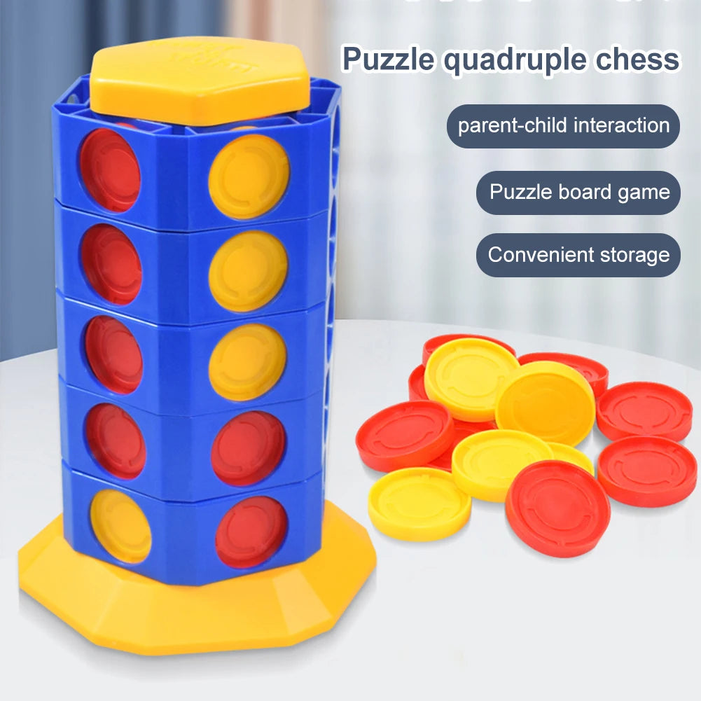 3D Connect-in-a-Row Strategy Game