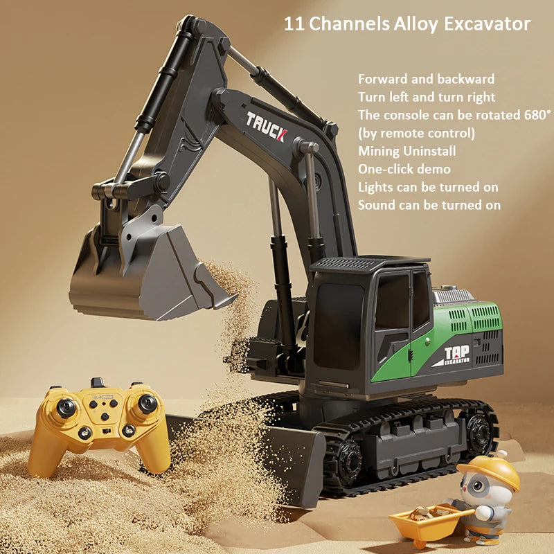 RC Excavator Toy