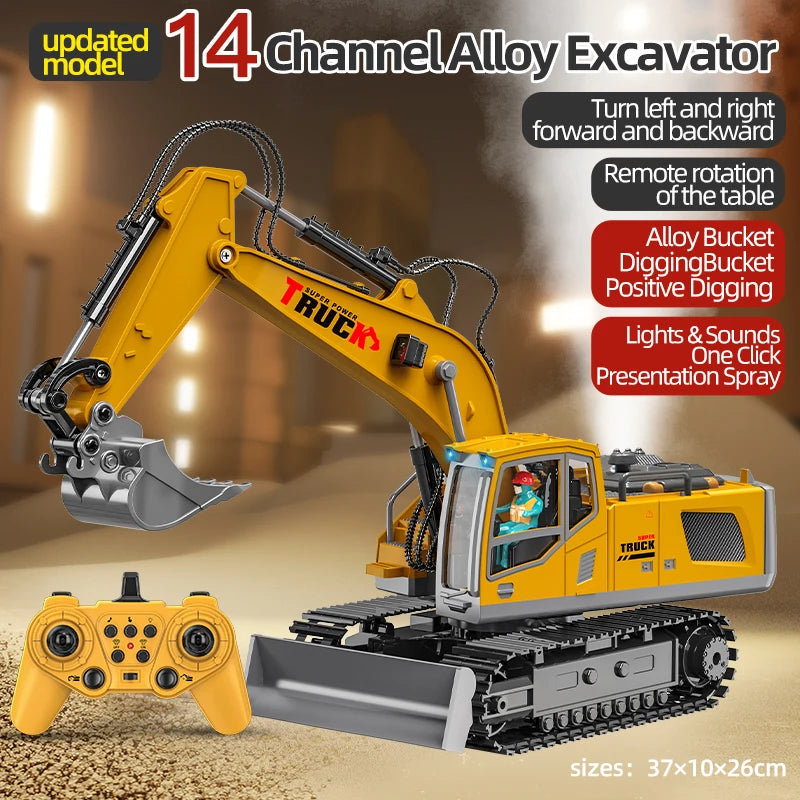 RC Excavator Toy