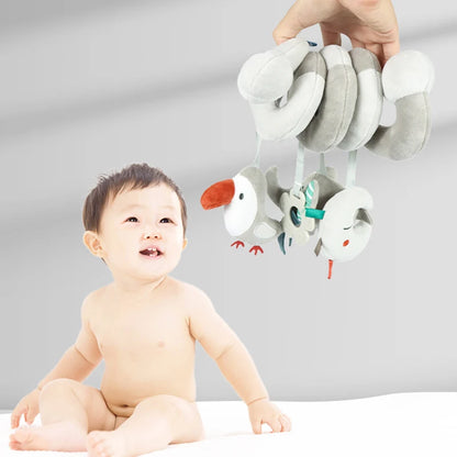 Plush Animal Baby Rattle Toy
