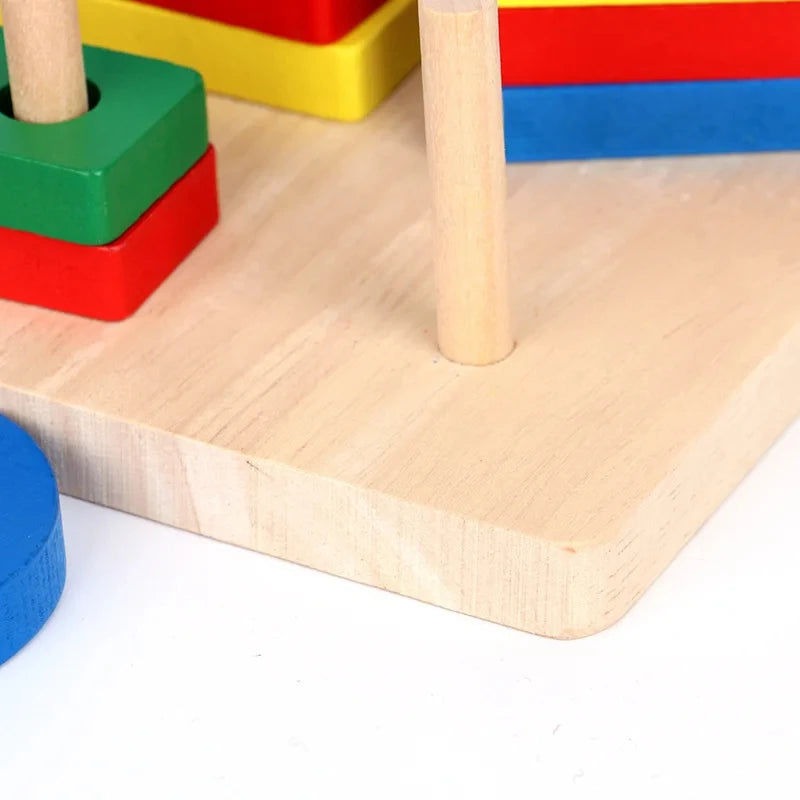 Montessori Wooden Blocks