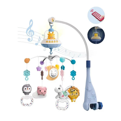 Musical Baby Crib Mobile with Lights & Projection