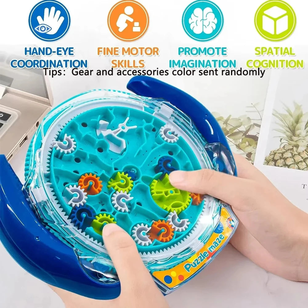 3D Rolling Ball Maze Puzzle