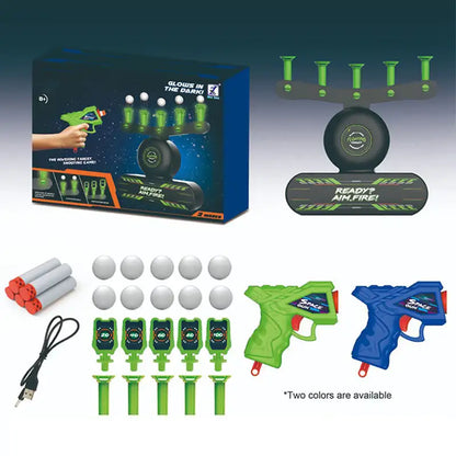 Glow-in-the-Dark Hovering Target Shooting Set