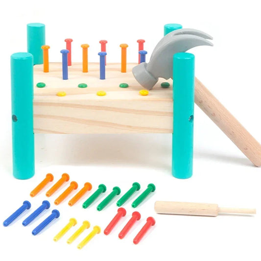 Wooden Hammer Learning Toy
