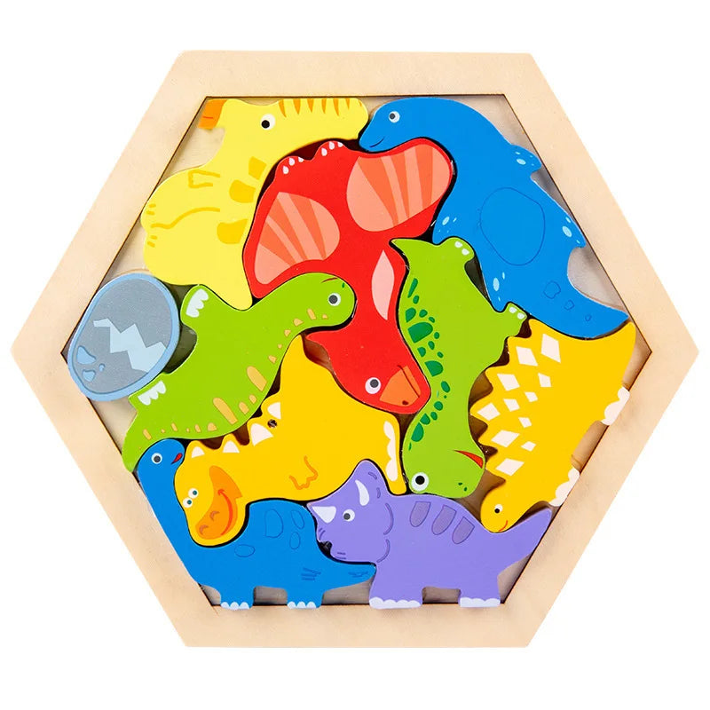Wooden 3D Puzzle