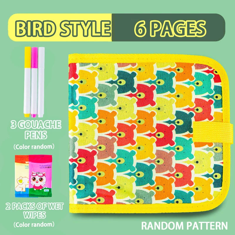 Reusable Doodle Book for Kids