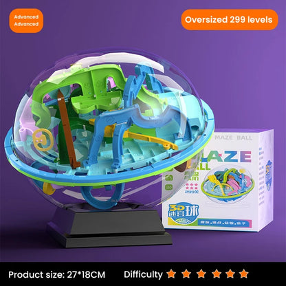 3D Balance Maze Ball