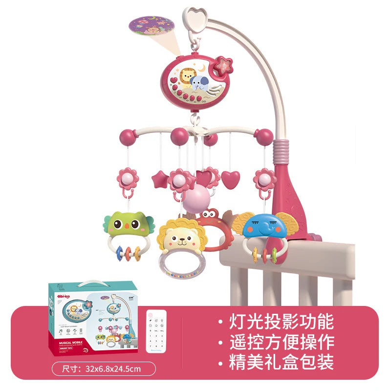 Musical Baby Crib Mobile with Lights & Projection
