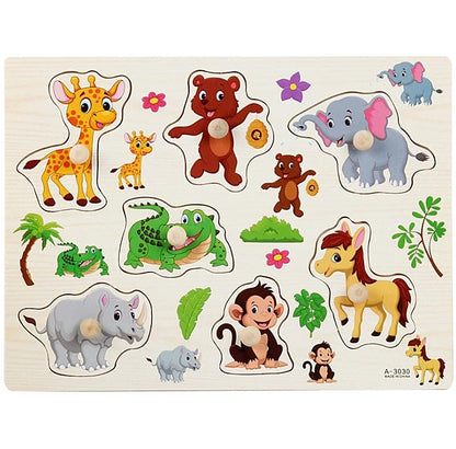 Montessori Grab Puzzle