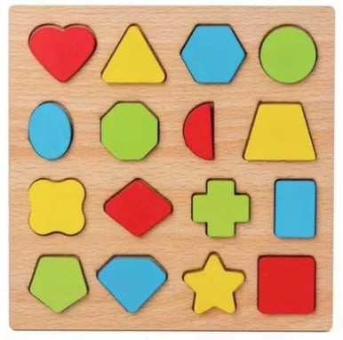 Montessori Wooden Blocks